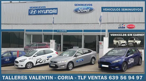 Talleres Valentín e Hijos S.L. fachada taller